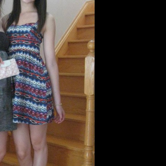 dELiA*s Tribal Pattern Flare Dress - Picture 3 of 3